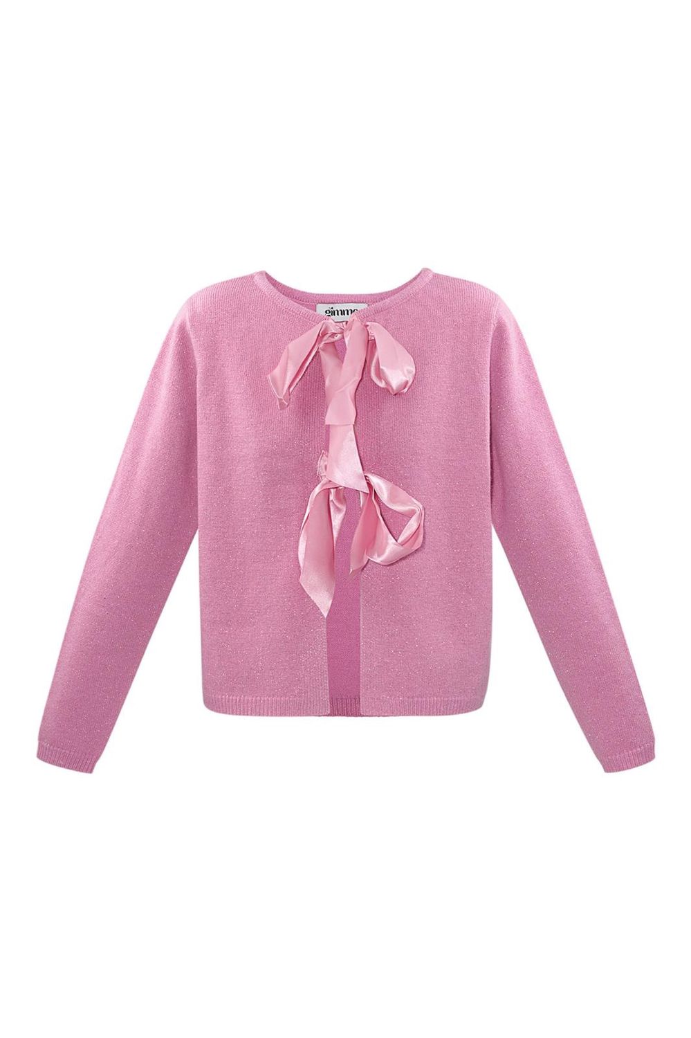 Vest strik roze  S