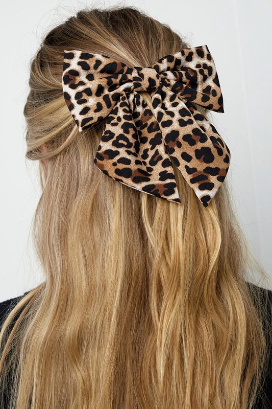 Haarspeld strik print