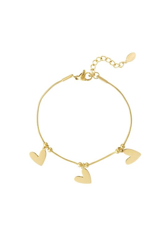 Armband hart en hart