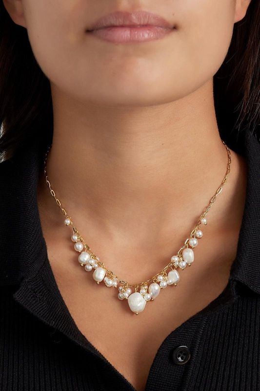 Ketting charms parels