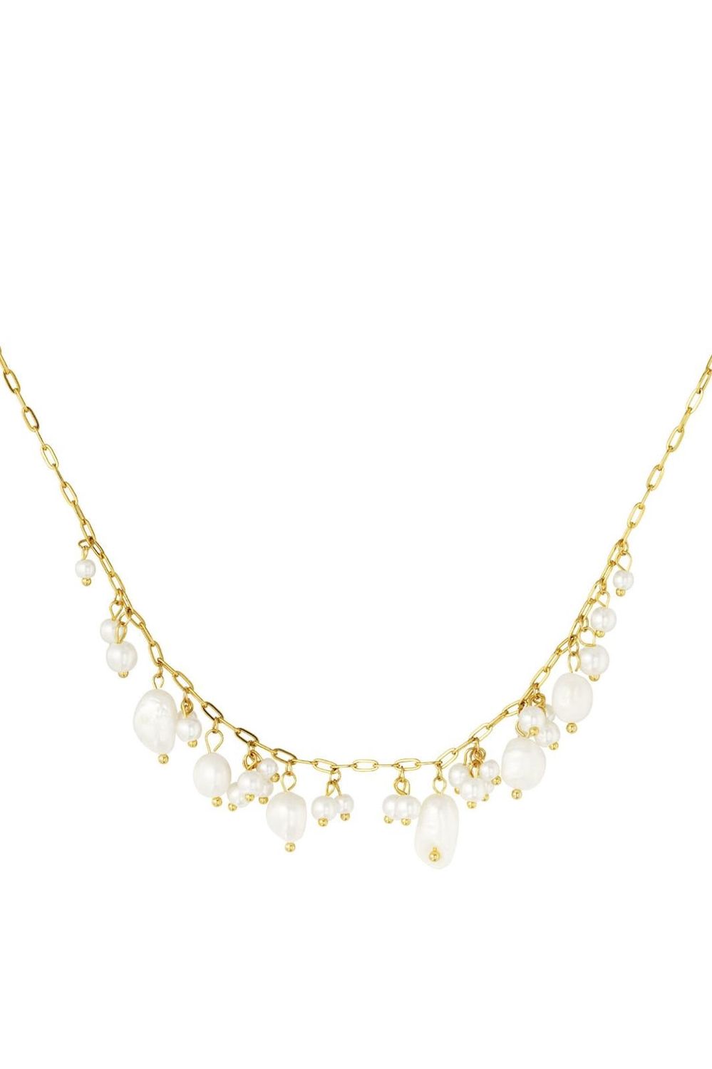 Ketting charms parels