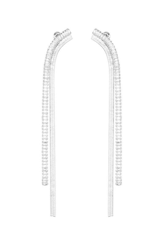 Oorbel chic zilver