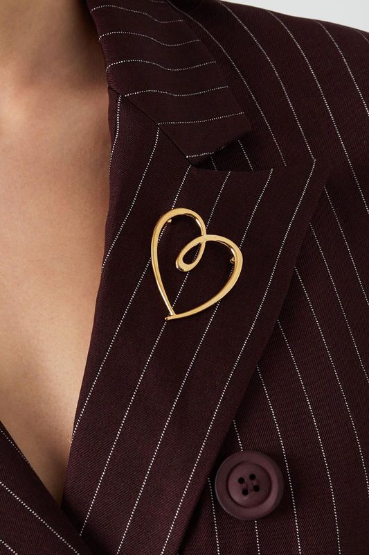 Broche crazy hart