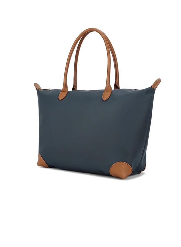 Tas champ groot blauw