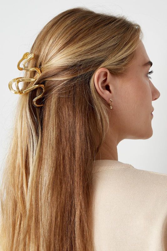 Haarclip swirly