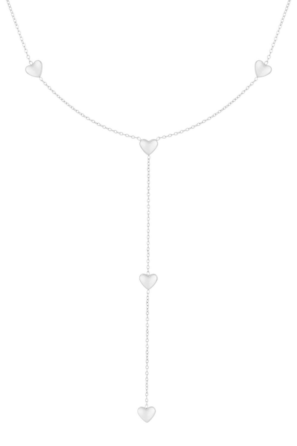 Ketting endless love zilver