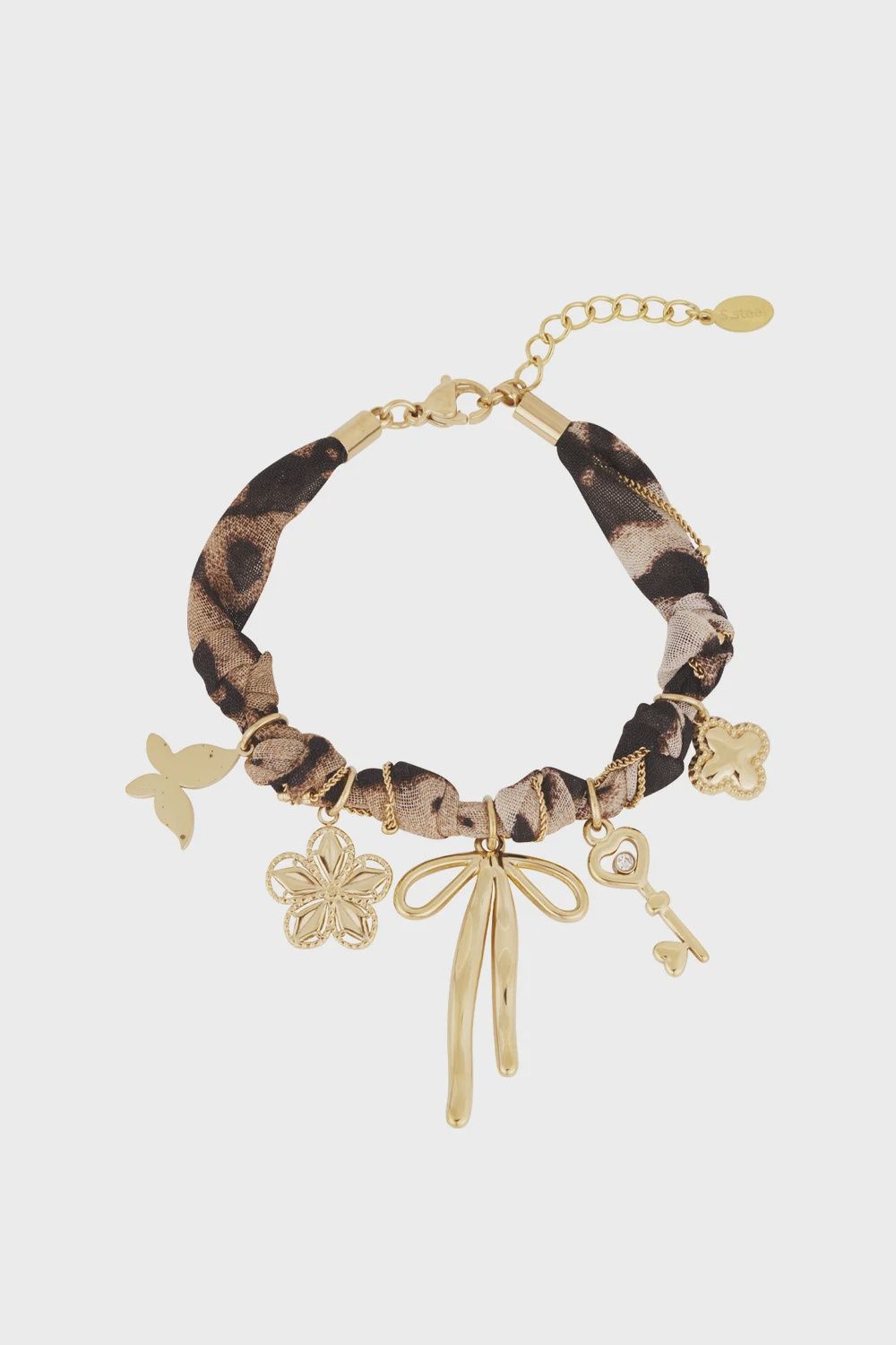 Leopard trendy armband