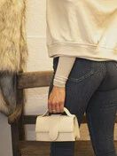 Tas jack kunstleer licht blauw