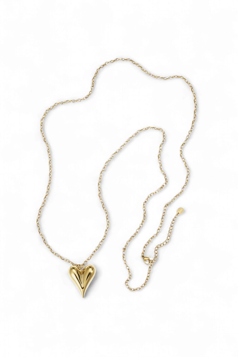 Ketting extra lang hart