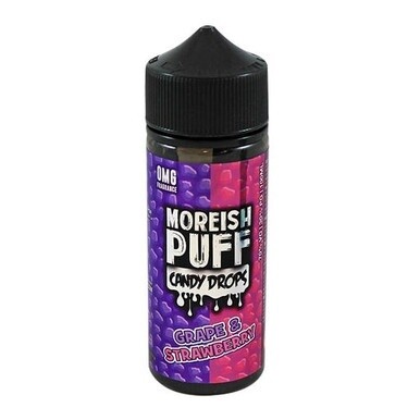 Moreish Puff Grape &amp; Strawberry 100ML