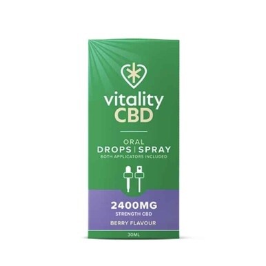 Vitality CBD Oral Drops Berry Flavour