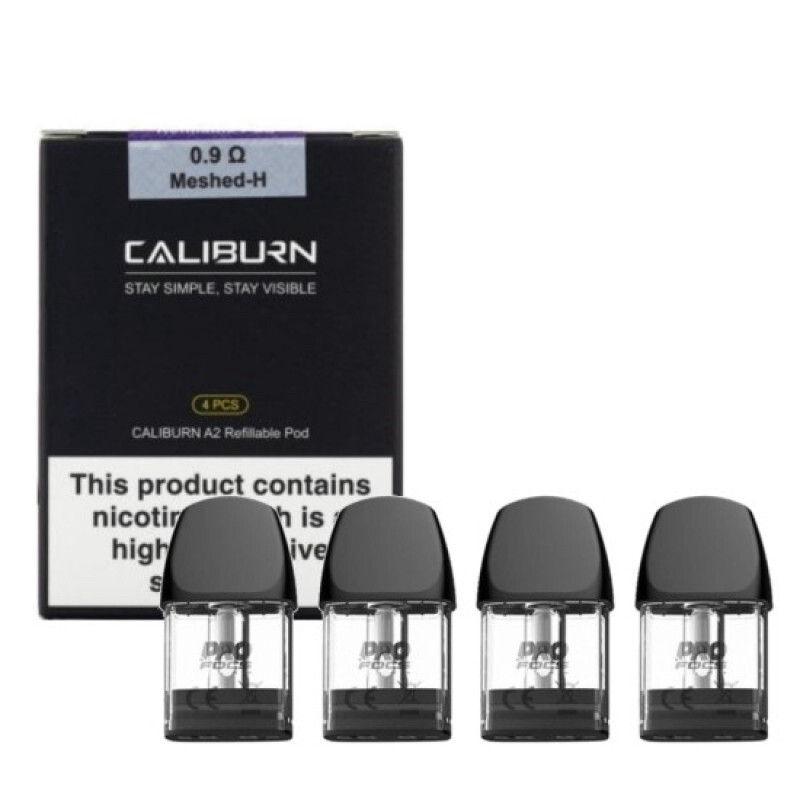 Caliburn A2 pod, Resistance: 0.9