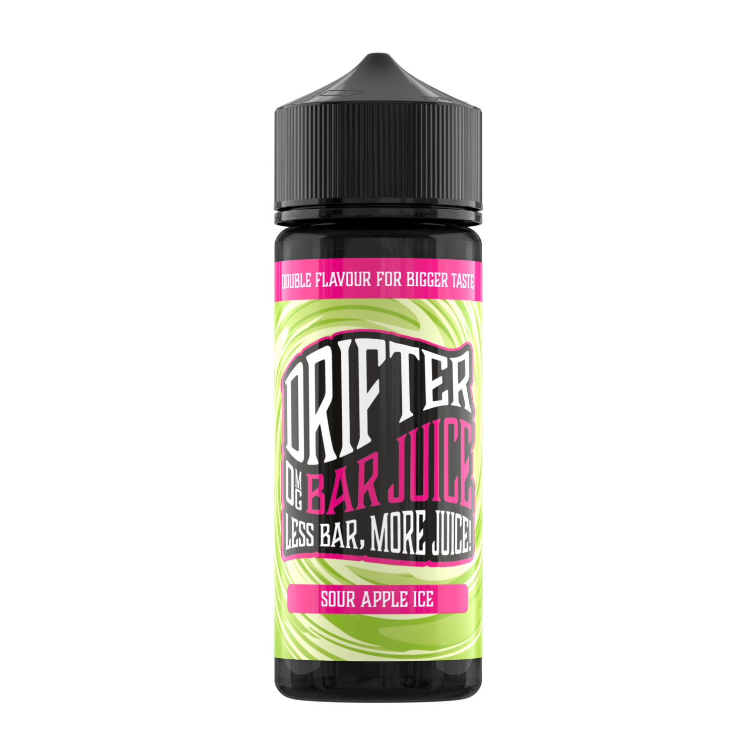Drifter Bar Juice Apple Peach 50/50 Shortfill 120ML, Strength: 0MG