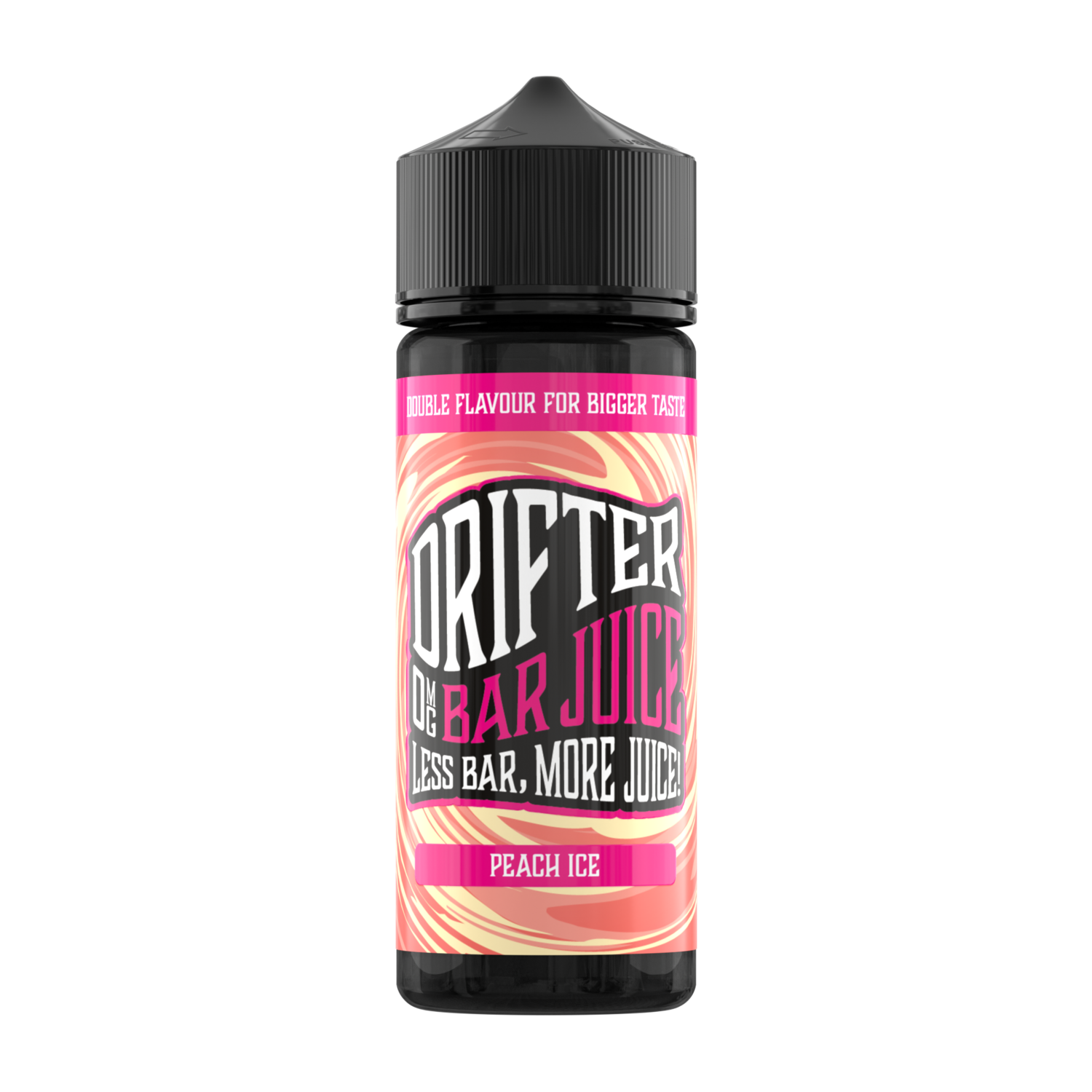 Drifter Bar Juice Peach Ice 50/50 Shortfill 120ML, Strength: 0MG