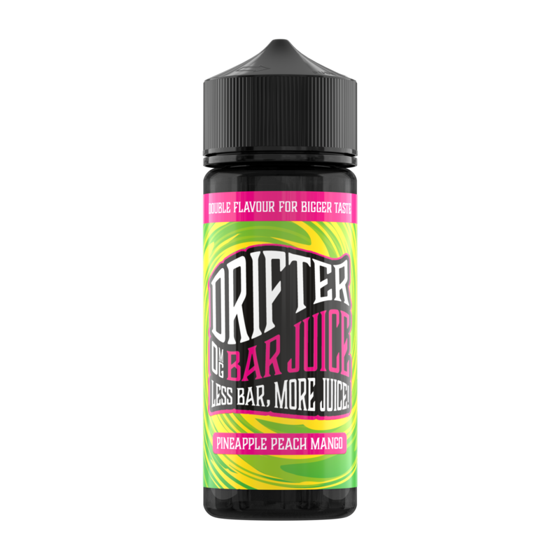 Drifter Bar juice Pineapple Peach and Mango 50/50  Shortfill 120ML