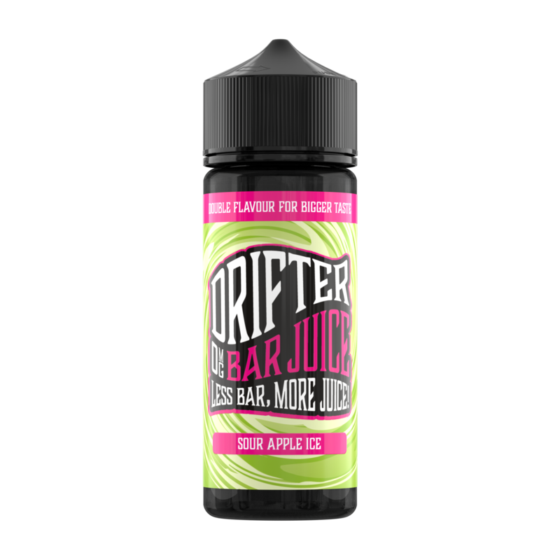 Drifter Bar Juice Sour Apple 50/50 Shortfill 120ML