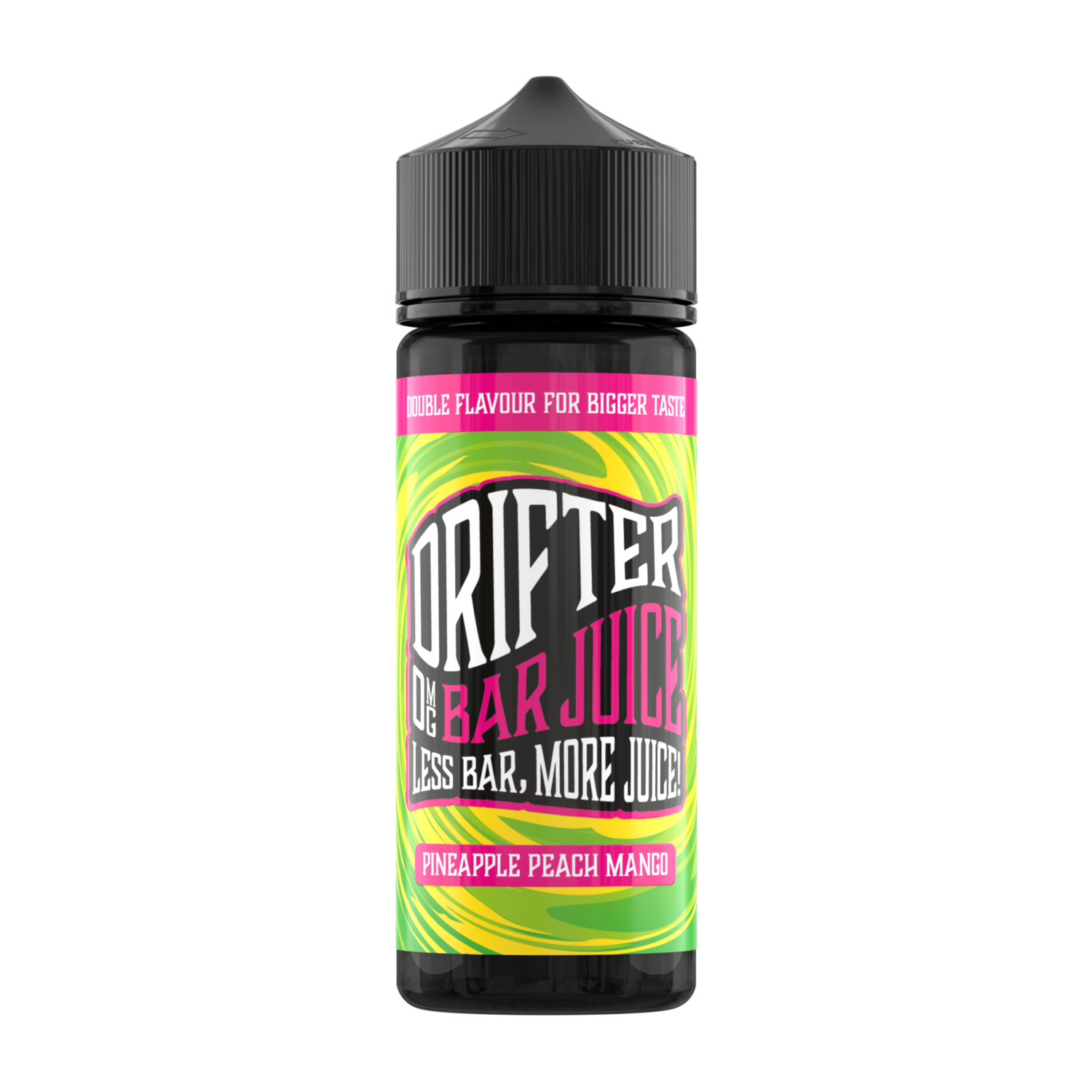 Drifter Bar juice Pineapple Peach and Mango 50/50  Shortfill 120ML, Strength: 0MG