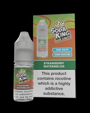 Soda King Bar Salts 5MG, Flavour: Strawberry Watermelon