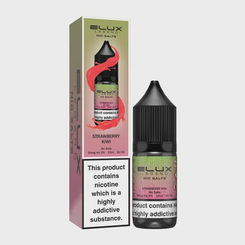 Elux Legend Strawberry Kiwi Nic Salt, Strength: 10MG