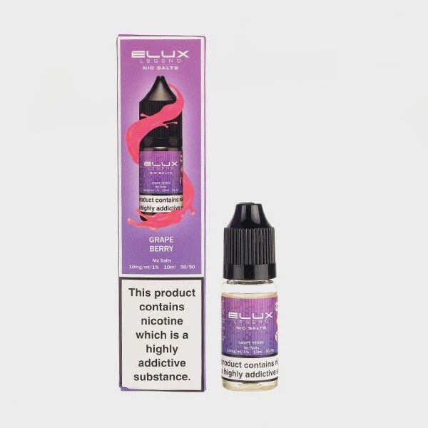 Elux Legend Nic salt Grape Berry