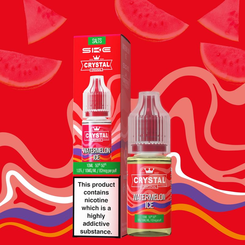 SKE Crystal Nic Salt Watermelon Ice