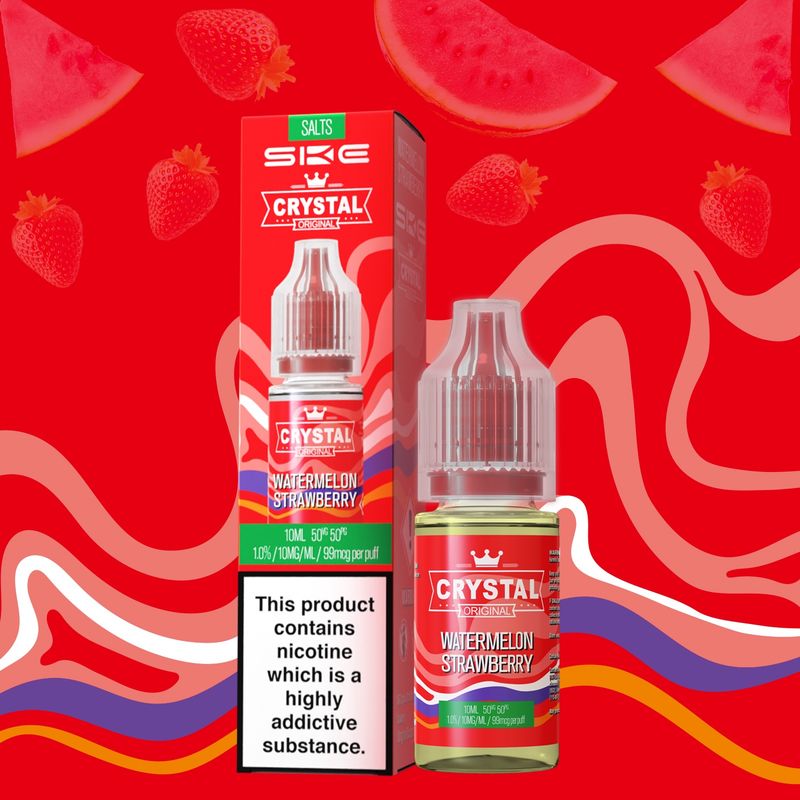 SKE Crystal Nic Salt Watermelon Strawberry