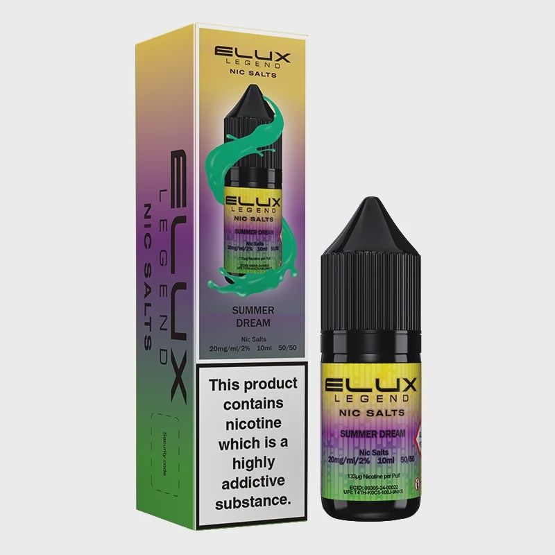 Elux Legend Summer Dream Nic Salt, Strength: 10MG