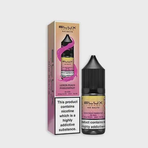 Elux Legend Nic Salt Lemon Peach Passionfruit, Strength: 10MG
