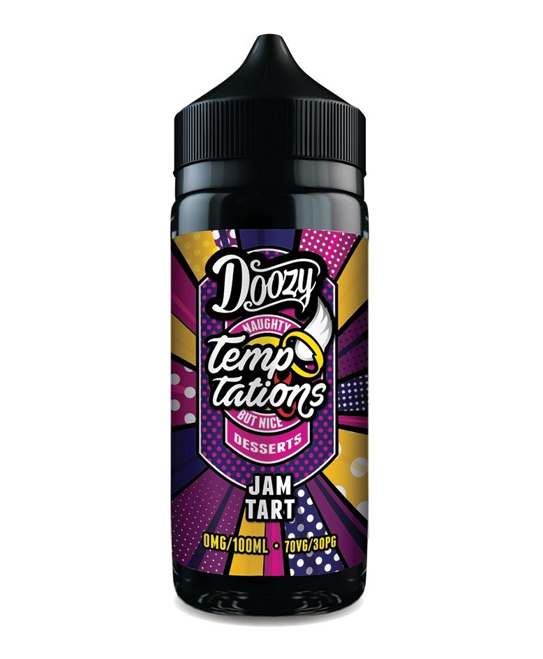 Doozy Temptations 100ML, Flavour: Jam Tart