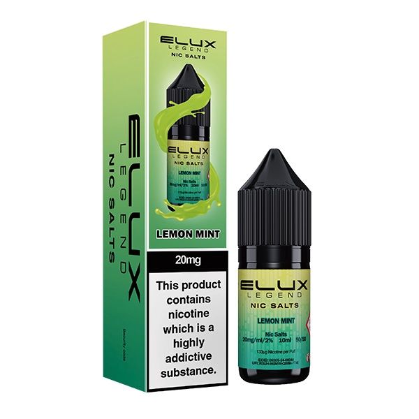 Elux Legend Nic Salt Lemon Mint, Flavour: 10MG