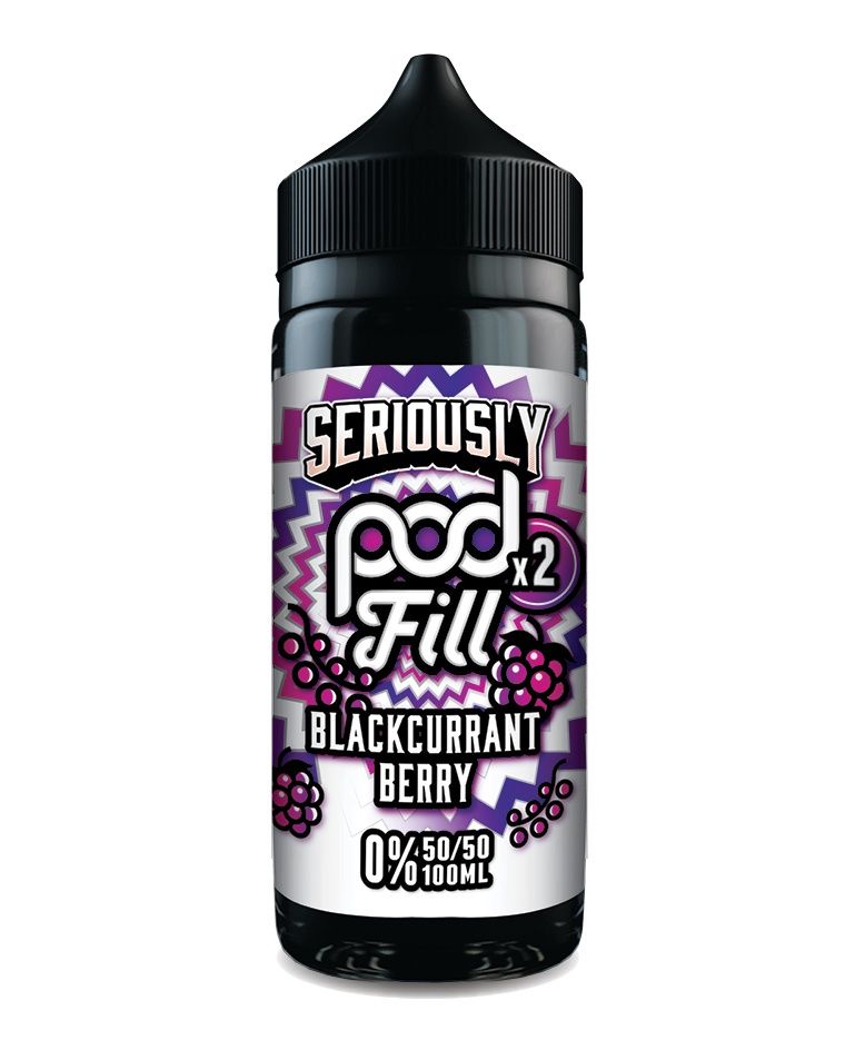 Seriously Pod Fill X2 50/50 BlackCurrant Berry