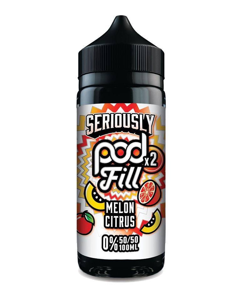 Seriously Pod Fill X2 50/50 Melon Citrus