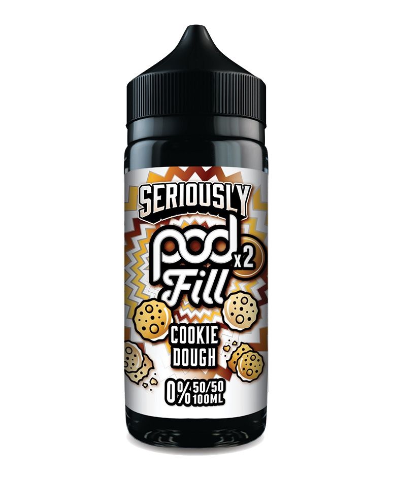 Seriously Pod Fill X2 50/50 Cookie Dough