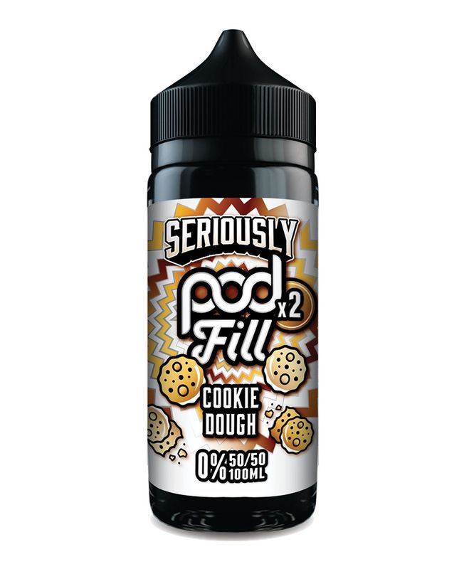 Seriously Pod Fill X2 50/50 Cookie Dough