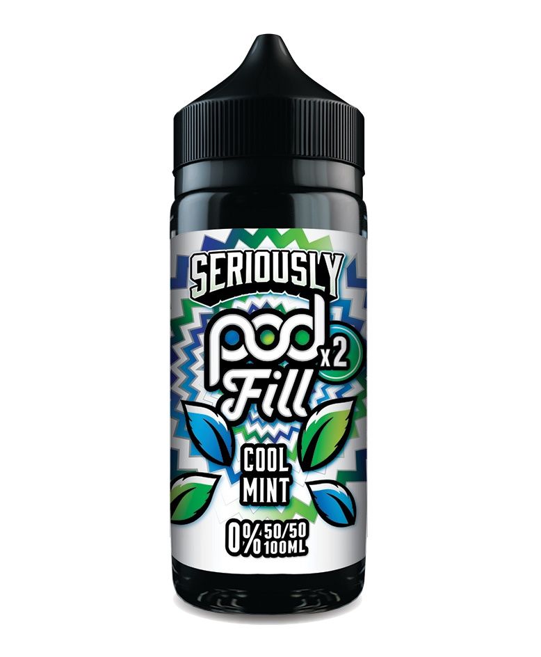 Seriously Pod Fill X2 50/50 Cool Mint