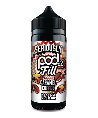 Seriously Pod Fill X2 50/50 Caramel Coffee
