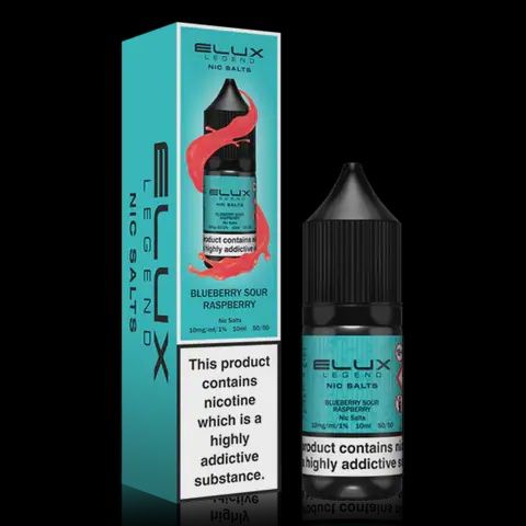 Elux Legend Blueberry Sour Raspberry Nic Salt, Strength: 10MG
