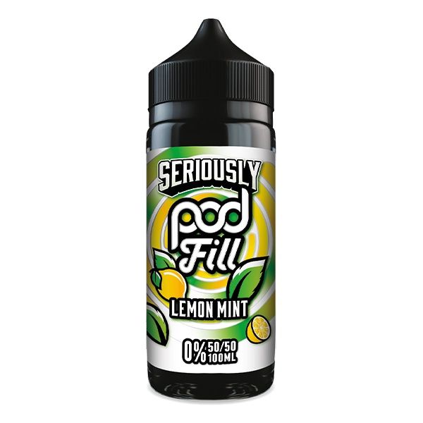 Seriously Pod Fill 50/50 100ML, Flavour: Lemon Mint