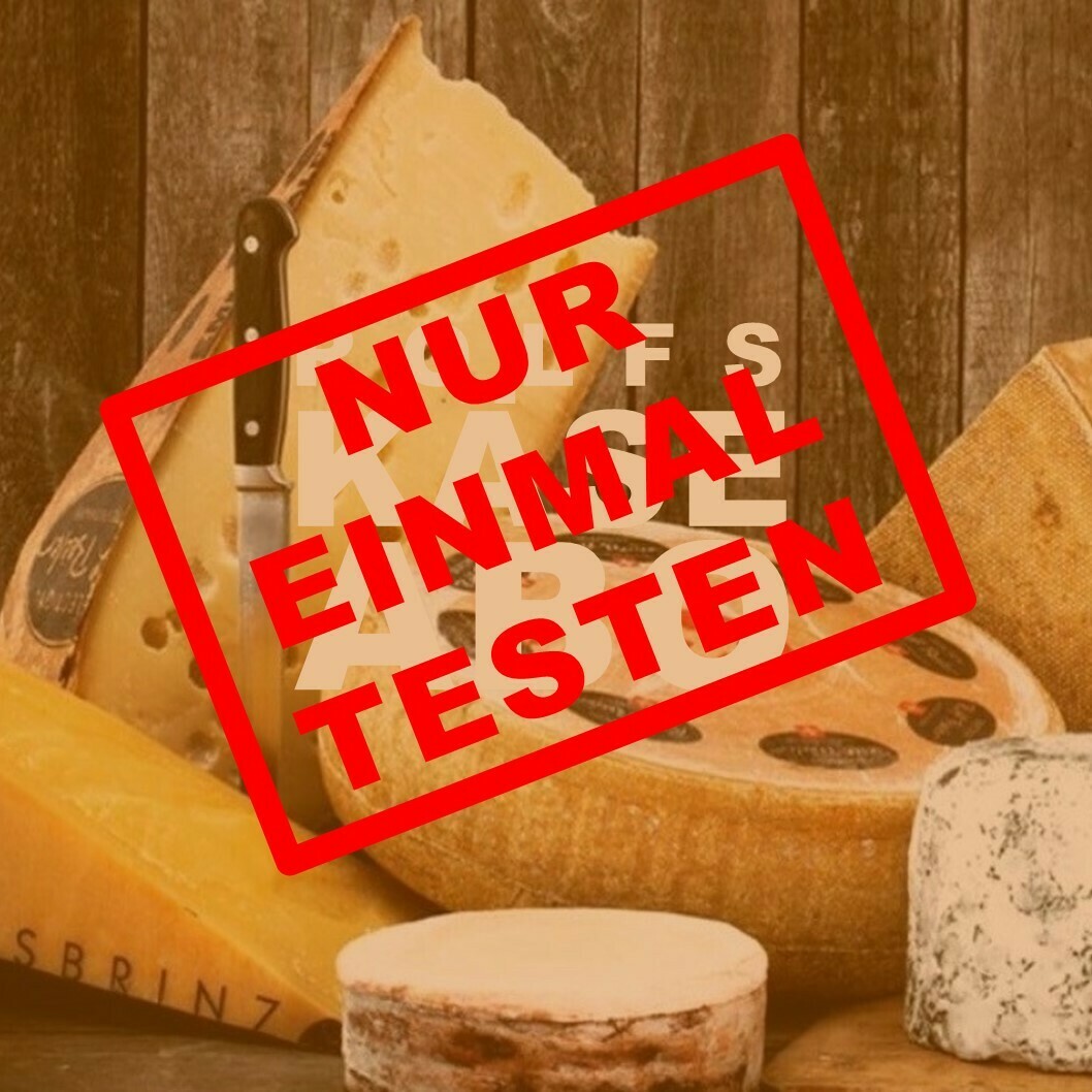 Käse-Abo einmalig testen