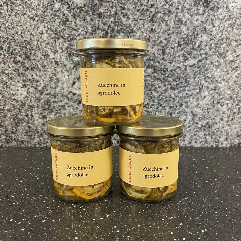 Zucchine in agrodolce