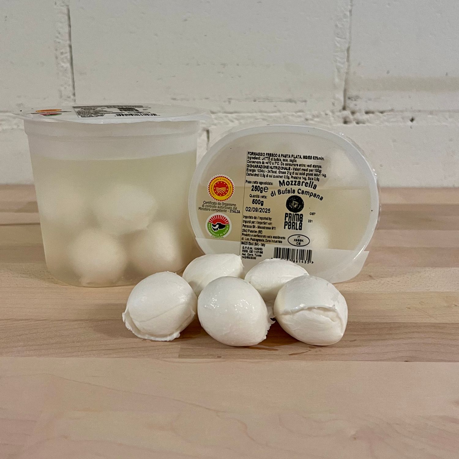 Mozzarella di Bufala, Bocconcini, 250g (10 x 25 Kugeln)