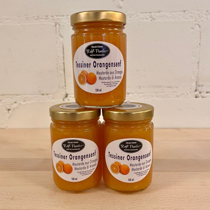 Tessiner Orangensenf, 150ml