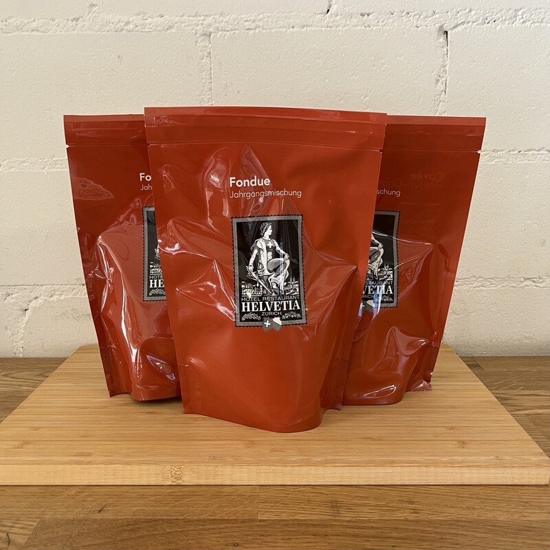 Helvetia &amp; Beeler Fondue pfannenfertig 2 Pers. 600g