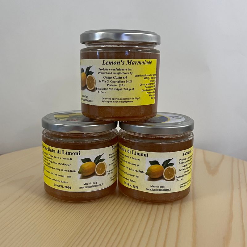 Zitrone Konfitüre 240g 