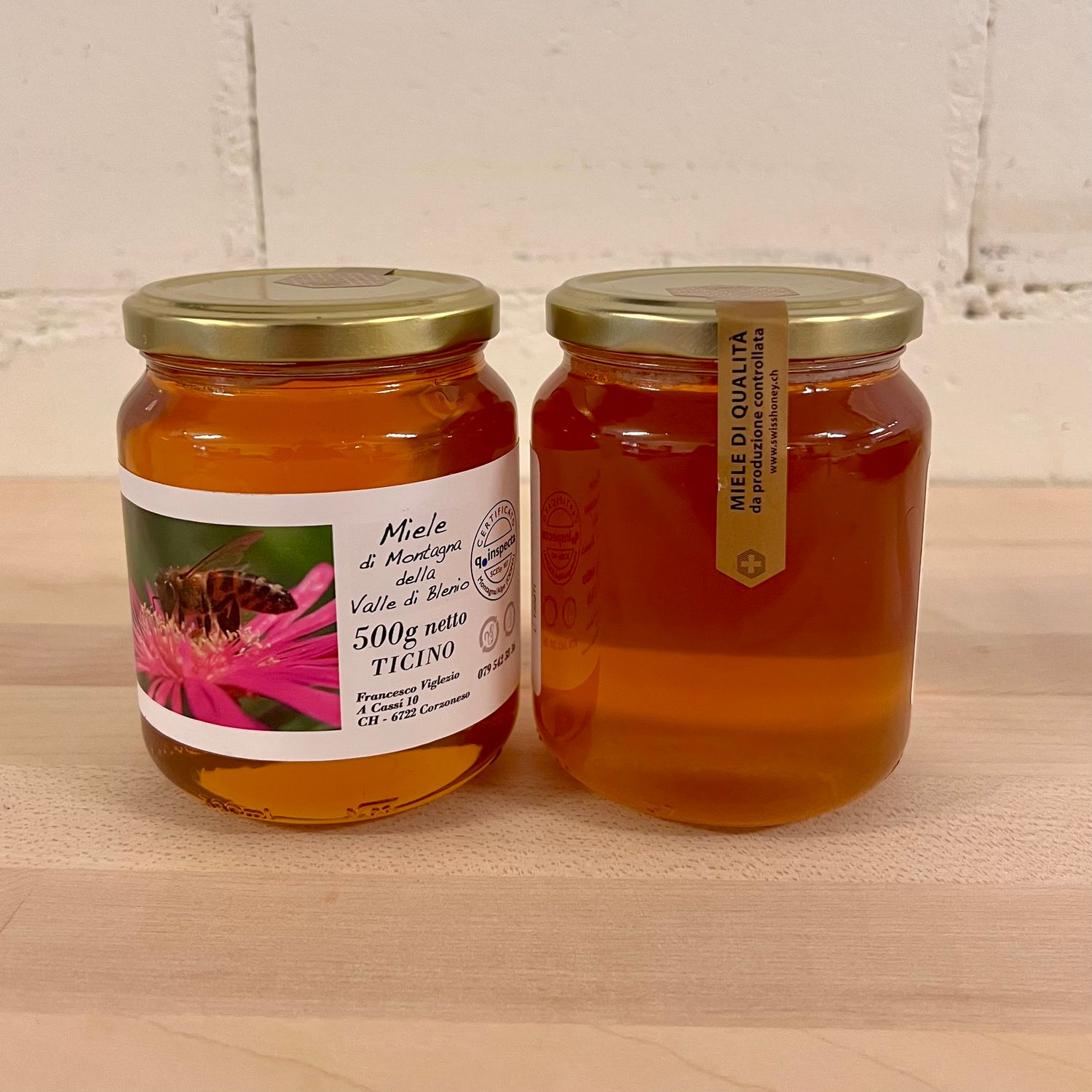 Alpenblütenhonig von der Greina Hochebene
