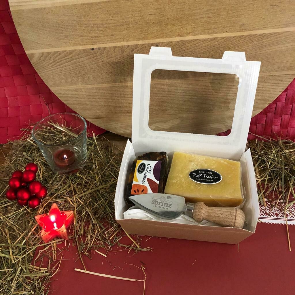 Sbrinz &amp; Spezialitäten Geschenkpäckli