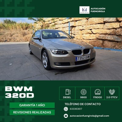 ​BMW Serie 3 año 2008 320D 177cv  Coupé