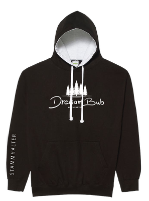 Hoodie Unisex,  Black/White