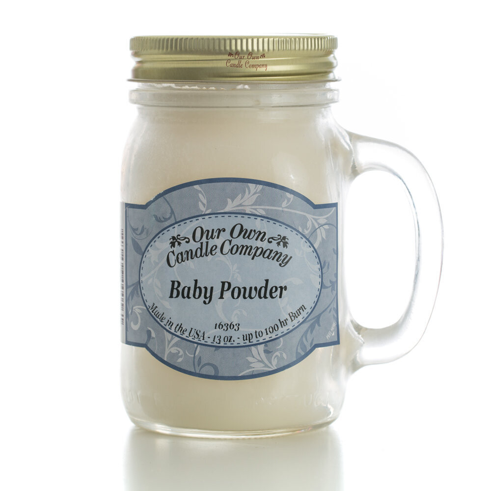 Baby Powder 13 Oz. Mason Jar
