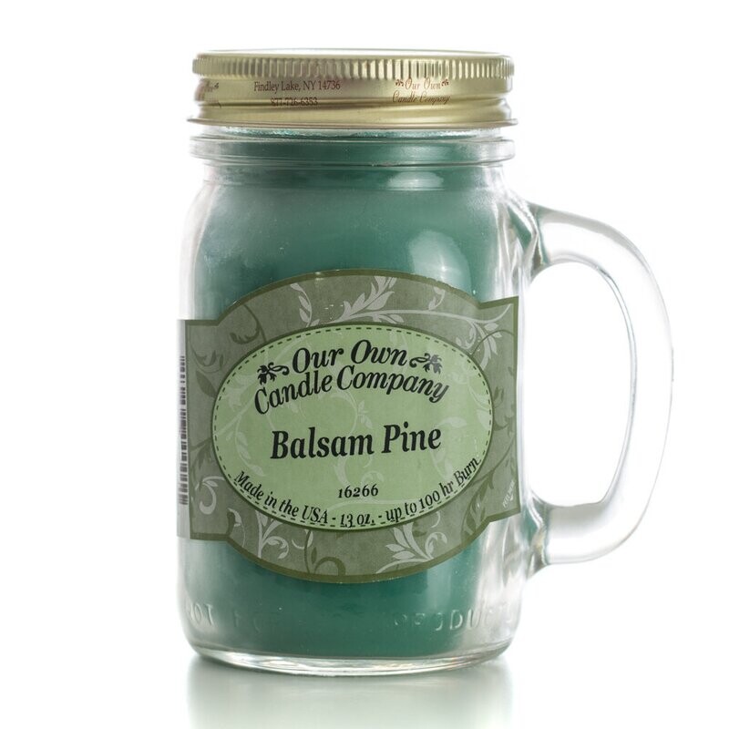 Balsom Pine 13 Oz. Mason Jar 